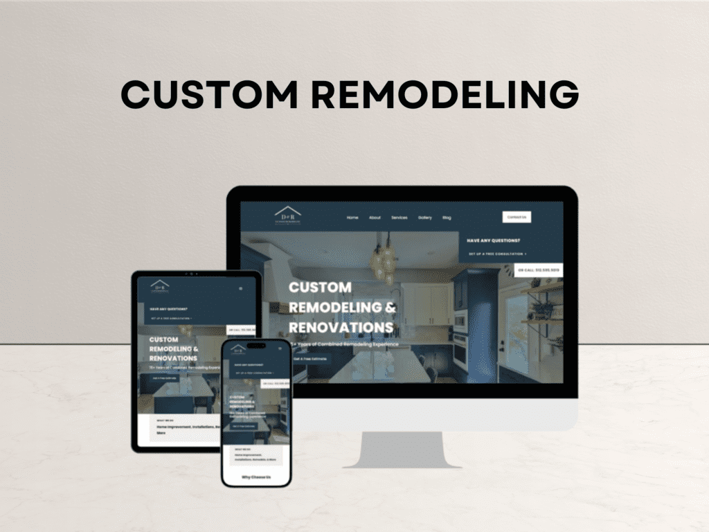 CUSTOM Remodeling case study