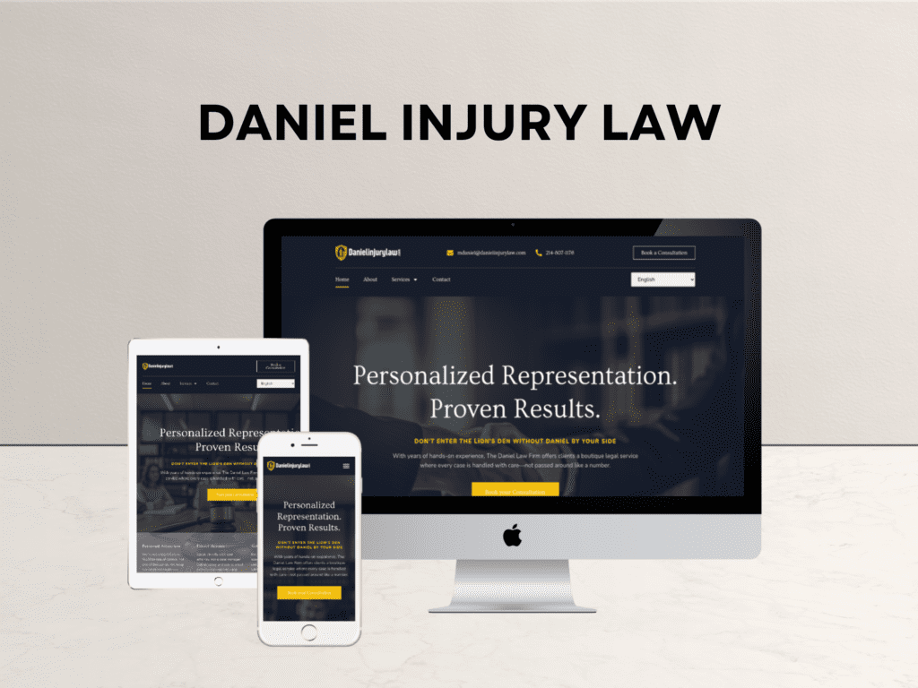 Daniel Injury Law case study